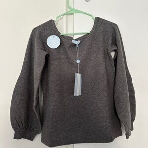 Hill House Home - The Maude Sweater | Heather Grey L